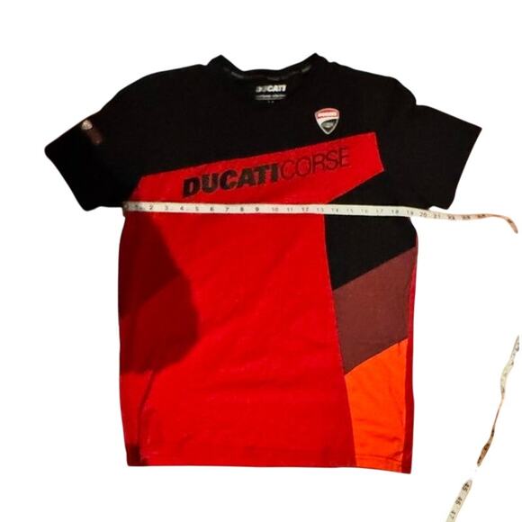 Ducati Corse Racing T-Shirt Men’s Medium Red Black MotoGP Graphic Tee - Picture 4 of 8